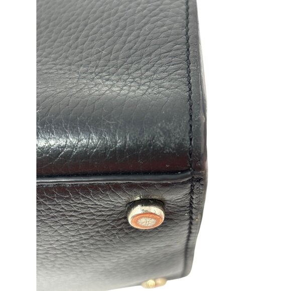 Kate Spade Hayes Medium Black Pebbled Leather Handbag Purse Crossbody - Picture 6 of 16